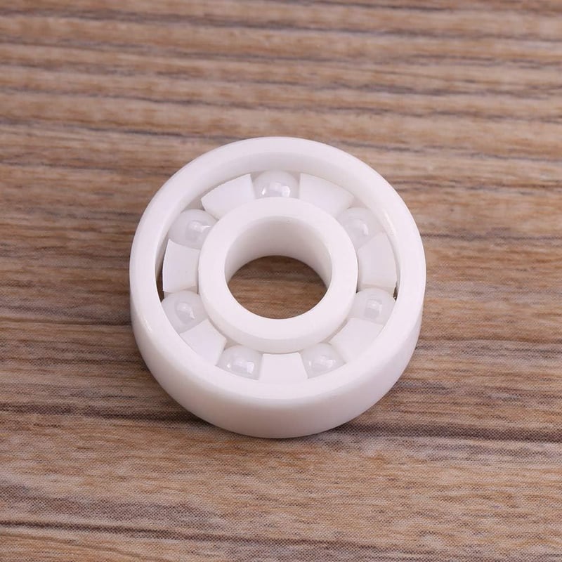 Hilitand 608 ZrO2 Fehér Kerámia Golyóscsapágy 8x22x7mm - Ujjpörgettyű Játék, Mechanikai Eszközökhöz, Elektromos Motorokhoz