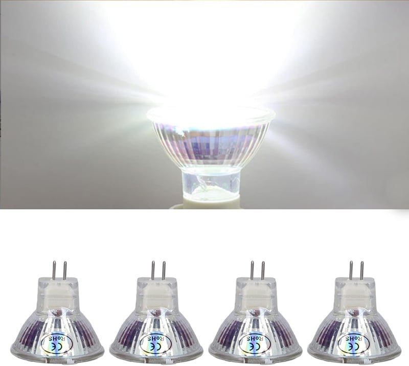 MR11 LED izzó szett, 4 db, 5W 500lm, kétérintkezős, spotlámpába