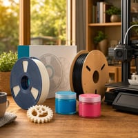 Štartovací balíček pre 3D tlač: 2× 1 kg PLA filament + 2× čistiaci gél 1