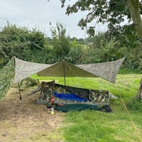 GEERTOP Ultrakönnyű Egyszemélyes Vízálló Bivy Sátor - PU5000MM Poliészter, Szellőző Ablakokkal, 3 Évszakos Túrázáshoz, Kempingezéshez, Hordt 6