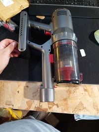 Aspirator vertical Hearten cu putere de aspirare de 70.000 Pa, autonomie de 70 de minute, afișaj LED, pentru curățare umedă și uscată și îndepărtarea părului de animale 3