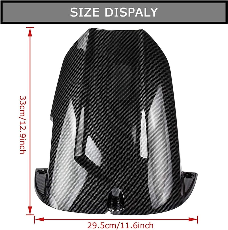 Yamaha YZF R6 és R6S hátsó sárvédő, motorkerékpár védőelem 2003-2009