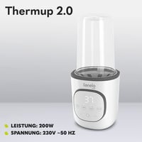 Thermup 2.0 Cumisüveg Melegítő, 5 az 1-ben Bébiétel és Folyadék Melegítő, Sterilizáló, Kiolvasztó Funkció, BPA-mentes, Túlmelegedés 7
