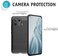 Xiaomi Mi 11 Pro Ütésálló Csúszásgátló Szilikon Védőtok 9