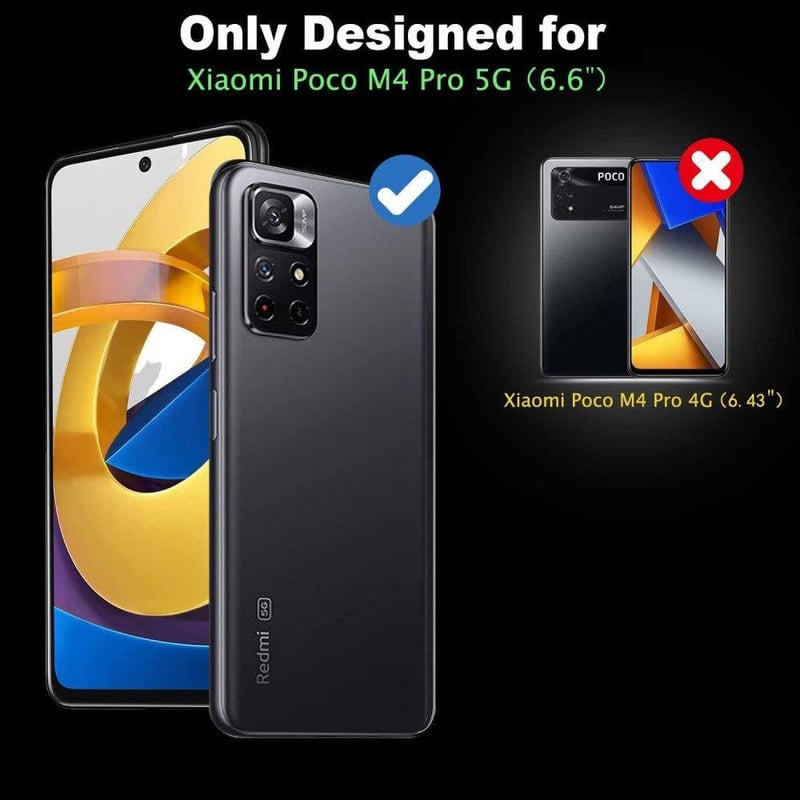 Xiaomi Poco M4 Pro 5G védőfólia szett: 3 képernyő- és 3 kameravédő