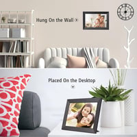 Camnoon 10.1" Digitális WiFi Képkeret 1080P Érintőképernyővel - 16GB Memória, IPS Kijelző, Automatikus Forgatás, Fotó/Videó/Zene Lejátszás 6