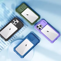 iPhone 14 Pro Max Zöld Szilikon Tok MagSafe-fel, Fóliával és Kameravédővel 7