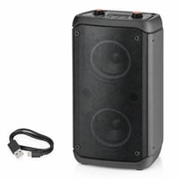 Boxă Bluetooth TAMPROAD Q55, 80W, cu iluminare LED, wireless, 1 bucată — defectă, pentru piese: nu pornește (stare: vezi a 2-a imagine) 1
