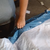Nafukovací rodinný bazén Intex 56475NP so 4 sedadlami, 229x229x66 cm, modro-biely, záhradný bazén pre dospelých a deti 2