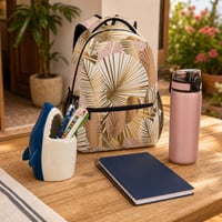 Školski set s motivom morskog psa: pernica + ruksak + bilježnica A5 + boca 500 ml 1