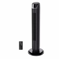 Stĺpový ventilátor Midea FZ10-17JR s diaľkovým ovládaním, 92 cm, čierny, LED displej, 3 rýchlosti, 7 – chybný, na náhradné diely (stav: pozri 2. obrázok) 1