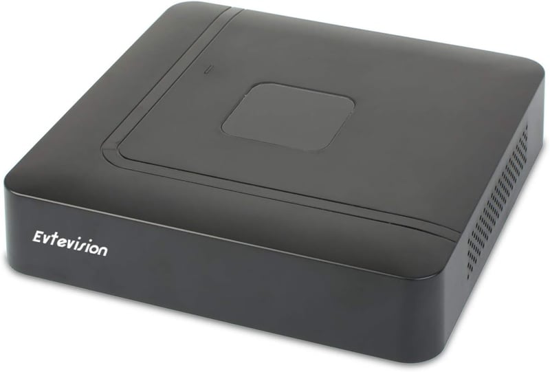 Evtevision 16 csatornás 4K NVR biztonsági kamera rögzítő, P2P felhő támogatással