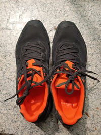 Mammut Sertig II Low GTX férfi túracipő, fekete-élénk narancs, 43 1/3-as méret (EU), vízálló Gore-Tex trekking hiking cipő, használt 3