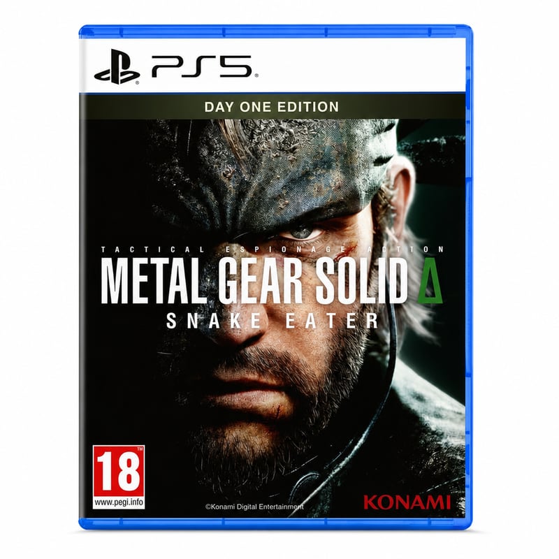 Konami Metal Gear Solid Delta Snake Eater Day One Edition PS5 játék — Egy kis karc található a lemezen (állapot: lásd a 2. képet)