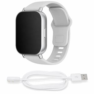 Ceas inteligent Xiaomi Redmi Watch 5 Active gri, LCD 2,0", baterie 18 zile — defect, pentru piese: se restartează continuu (stare: vezi a 2-a poză)