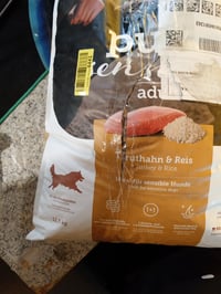 mera Pure Sensitive Adult száraz kutyatáp pulykával és rizzsel, 12,5 kg, érzékeny kutyáknak — sérült zsákoldal (állapot: lásd a 2. képet) 2