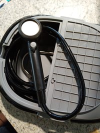 Spopal Kemping Zuhany 13000 mAh Beépített Pumpával és 20 Literes Vödörrel, Hordozható — akasztó rész hiányzik (állapot: lásd a 2. képet) 4