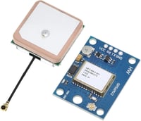 NEO-6M GPS Modul Arduino APM 2.5 Repülésvezérlőhöz Kerámia Antennával 7