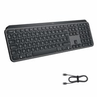 Bezdrôtová klávesnica Logitech MX Keys, Bluetooth, podsvietenie, grafitová — bez USB prijímača (stav: pozri 2. obrázok) 1