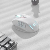 Redragon M913 Wireless Gaming Egér 16000 DPI RGB 12 Oldalsó Gomb MMO 12