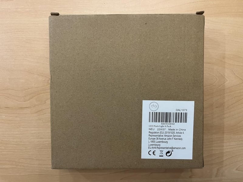 da LIGHT RGB LED szekrényvilágítás szett, távirányítós, elemes, 4 darabos