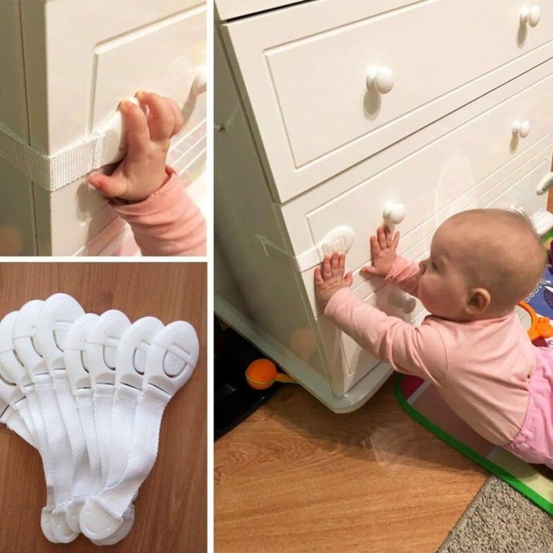 Dreambaby 10 részes gyerekzár szett ajtóra és fiókra