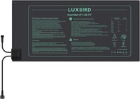 Luxbird fűtőszőnyeg termosztáttal - 4 db vízálló melegítőlap üvegházakhoz, 30W 7