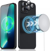 Apple iPhone 13 Pro Max Fekete Mágneses Védőtok MagSafe Kameravédelemmel 1