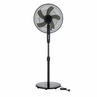 Ventilator cu picior Midea FS40-15FR cu telecomandă, 55W, 3 viteze, afișaj LED, temporizator 7,5h, oscilație 80° — utilizat (stare: vezi a 2-a imagine) 1