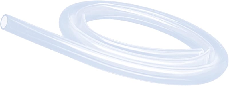 iMeistek Szilikon Cső 10mm x 13mm x 1,5m - Átlátszó, Rugalmas, Élelmiszeripari Minőségű Víz/Levegő Tömlő Szivattyúkhoz, Akváriumhoz, Sörfőzé