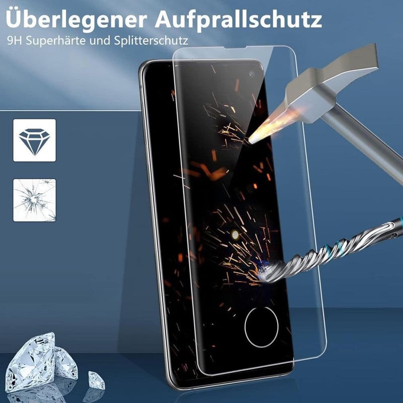 Samsung Galaxy S10e HD edzett üveg képernyővédő fólia, 2db, buborékmentes