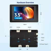 ESP32 IoT fejlesztőkészlet 3,5" érintőkijelzővel - ILI9488 vezérlős TFT 6