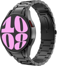 Samsung Galaxy Watch 6/5/4 MoKo Titán Fémszíj 20mm - Fekete 1