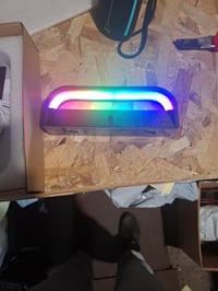 SURPALIG RGB LED Fali Lámpa 1 db, 16 Szín, 6000 mAh Akkumulátor, Dimmelhető Távirányítóval és Időzítővel, Beltéri Fali Világítás, Gaming 5