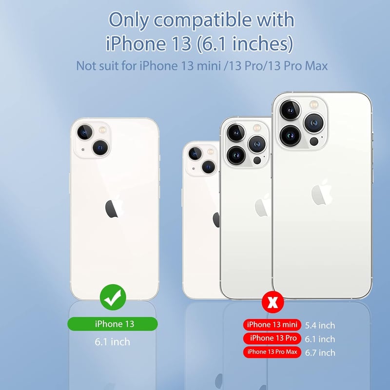 iPhone 13 Kék-Zöld Bőrhatású Mágneses Pénztárcatokja Kártyatartóval