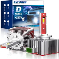 SUPAREE D3S LED fényszóró izzó, 6000K fehér, 35W, Canbus, 2db 1