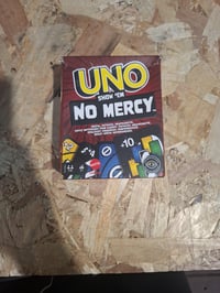 Mattel Games UNO Show 'em No Mercy kártyajáték 56 extra lappal, kemény akciókártyák és brutális szabályok, 7 éves kortól, HWV18 - bontott 2