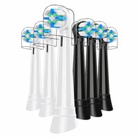 Oral-B iO Sorozat Kompatibilis Csere Fogkefefej Készlet – 8 db (5 db fekete + 3 db fehér), Elektromos Fogkefe Pótfej iO Sorozathoz 2