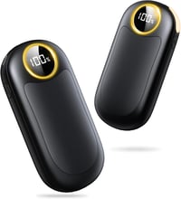BOIROS Elektromos Kézmelegítő Szett, 14000 mAh, 2 db, Kétoldalas Fűtés 55°C-ig, 8 Fűtési Mód, 20 Órás Üzemidő, USB Tölthető, Unisex 1