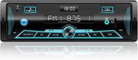 CAR Bluetooth autórádió 7 színű LCD kijelzővel, 4x65W, FM/AM/USB/AUX 1