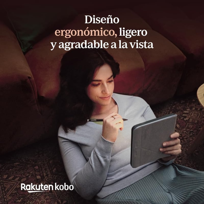 Kobo Libra Colour Fehér E-könyv Olvasó 7" Kijelzővel, 32GB Tárhely, Vízálló, Ergonomikus Kialakítás, Színes Képernyő