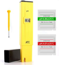 Nynelly Digitális pH Mérő Toll LCD Kijelzővel - Vízminőség Teszter Automatikus Kalibrációval 0-14 Tartományban Medencékhez, Akváriumokhoz, H 1