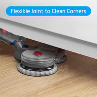DrRobor Elektromos Felmosó Adapter Dyson V12 Detect Slim Porszívóhoz - Levehető Víztartállyal és 12 Mosható Felmosófejjel - Electric Mop Attachment 6