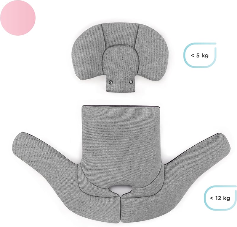 Kinderkraft Xpedition 360° Forgatható Gyerekülés, Isofix Rögzítéssel, 0-36 kg, 7 Pozíciós Dönthetőség, 5-Pontos Biztonsági Öv, Fekete