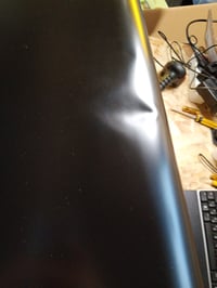 Brabantia Bo Touch Bin Hi kanta za smeće na dodir, mat crna, 2 x 30 litara unutarnje posude — udubljena stražnja strana, napuknut rub poklopca (stanje: vidi 2. sliku) 2