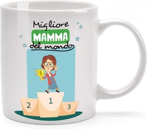 Šalica za Majčin dan na španjolskom jeziku, 350 ml, personalizirani poklon