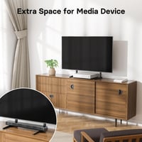 1home Univerzális TV Állvány Asztali Monitortartó 22-65" Képernyőkhöz - Televízió Talp Konzol LCD LED Képernyőemelő 2