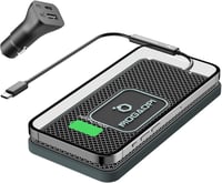 Használt PD20W Vezeték Nélküli Autós Gyorstöltő 15W USB-C 1