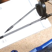 Solárne vianočné LED osvetlenie v tvare hviezdy Joycome, vonkajšie záhradné svietidlo, 75 LED, teplá biela, 8 režimov — jamka na zapichovacom hrote (stav: pozri 2. obrázok) 2