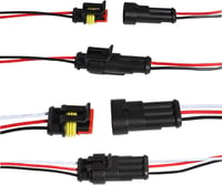 shengbowi Vízálló Gyorscsatlakozó Készlet 2/3/4 Pólusú 16-20AWG - Autó, Motor, Hajó Elektromos Vezeték Csatlakozók Járművekhez 7